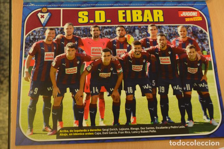 Coleccionismo deportivo: POSTER DEL SD EIBAR 2016-17 .)MEDIDAS 30 X 21 CMS - Foto 1