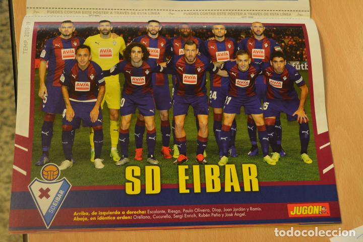 Coleccionismo deportivo: POSTER DEL SD EIBAR 2018-19 .)MEDIDAS 30 X 21 CMS - Foto 1