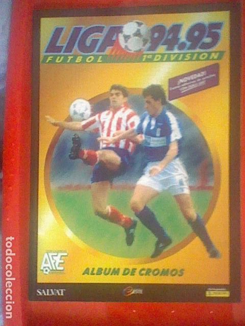 Coleccionismo deportivo: LIGA 1994 95 ED ESTE PANINI FACSIMIL SALVAT - Foto 7