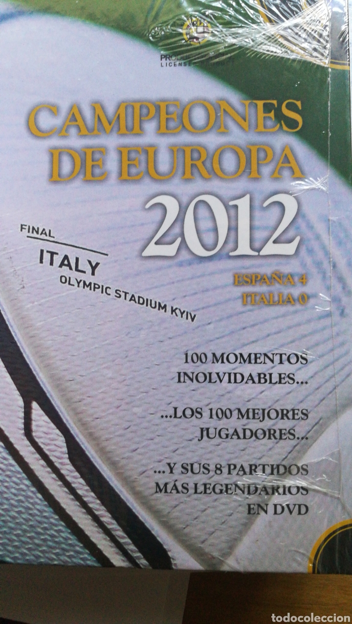 Coleccionismo deportivo: DVD Final Eurocopa 2012, Espa&ntilde;a - Italia - Foto 1