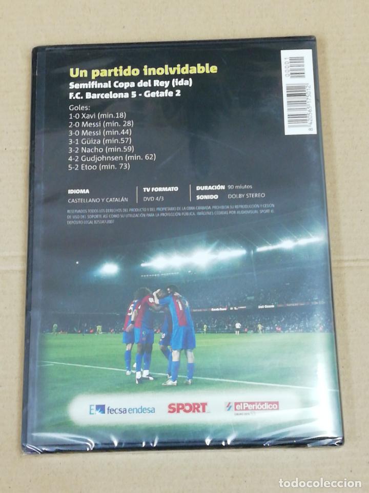 Coleccionismo deportivo: EL GOL DE MESSI. UN PARTIDO INOLVIDABLE - DVD PRECINTADO - Foto 2
