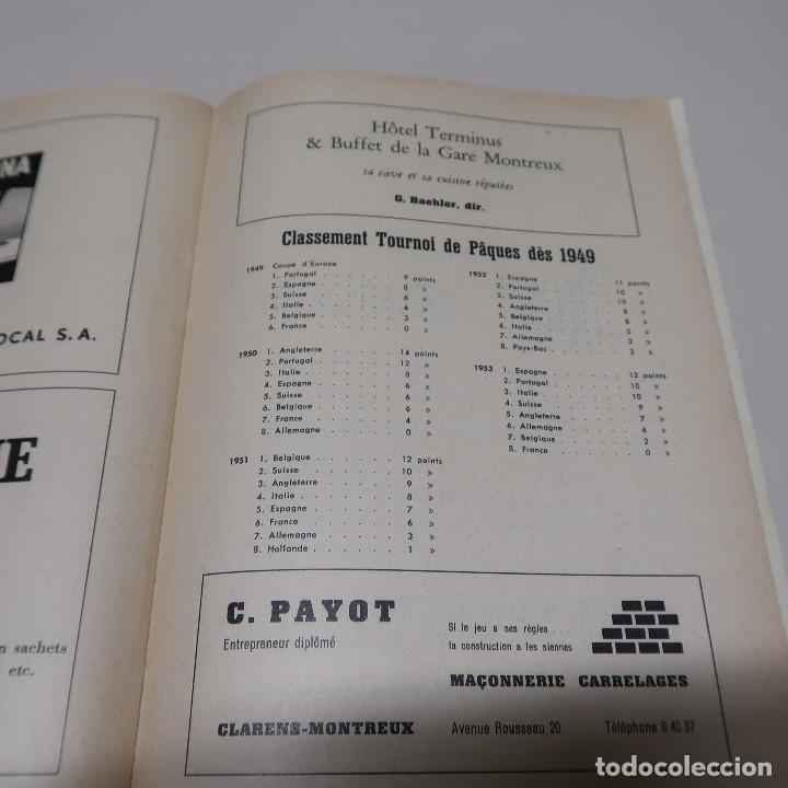 Coleccionismo deportivo: Rink-Hockey. Programme de la Coupe des Nations Challenge Aur&egrave;le Sandoz. Paques 1954 - Foto 6