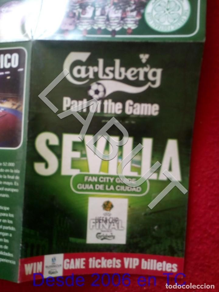 Coleccionismo deportivo: SEVILLA FINAL COPA DE LA UEFA 2003 PROGRAMA C6 - Foto 1