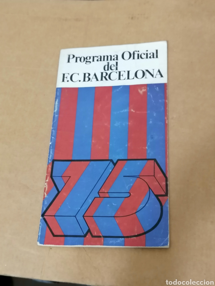 FC BARCELONA PROGRAMA OFICIAL 13 SEPTIEMBRE 1975 (Coleccionismo Deportivo - Documentos de Deportes - Otros)