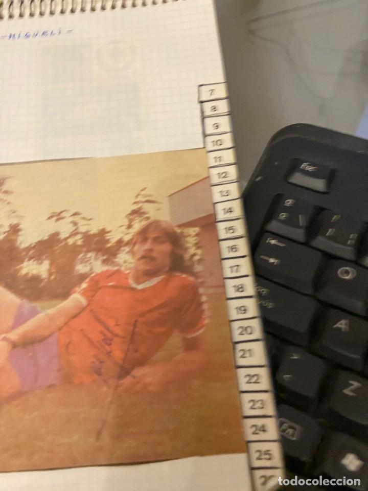Coleccionismo deportivo: migueli barcelona con autografo - Foto 1