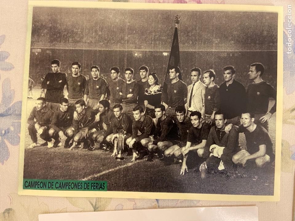 Sports collectibles: F.C. BARCELONA CAMPEON DE CAMPEONES DE FERIAS BUEN ESTADO ALBUM 3