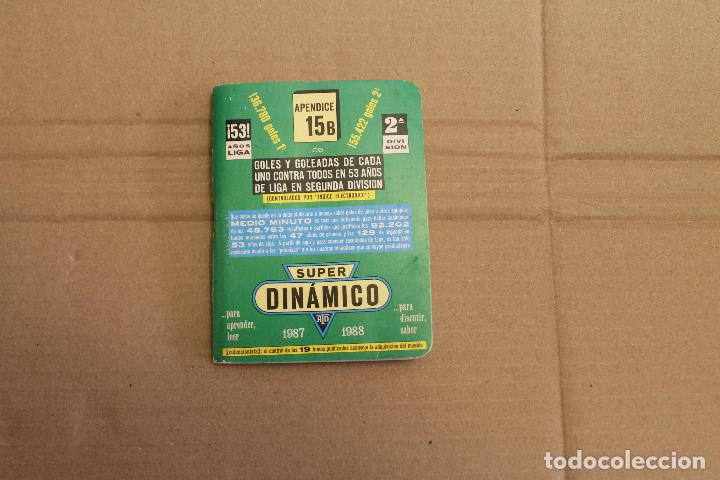 Coleccionismo deportivo: SUPER DIN&Aacute;MICO 1987 1988 APENDICE 15B - Foto 1