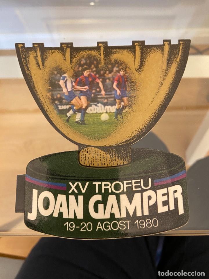 Coleccionismo deportivo: XV TROFEU JOAN GAMPER 19-20 AGOST 1980 NUEVO - Foto 1