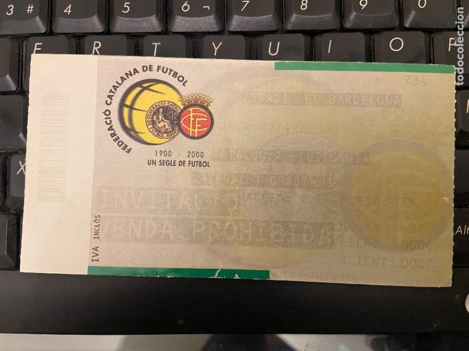 Sammelleidenschaft Sport: ENTRADA SELECCIONES DE CATALUNYA-LITUANIA