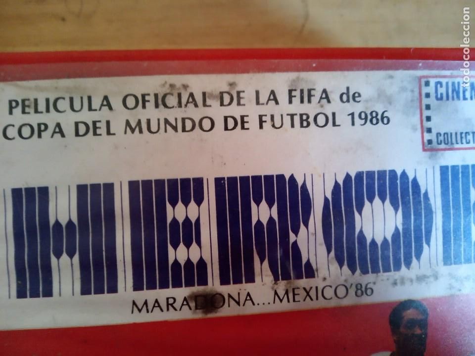Coleccionismo deportivo: H&eacute;roe Maradona M&eacute;xico 86 cinta de v&iacute;deo VHS - Foto 2