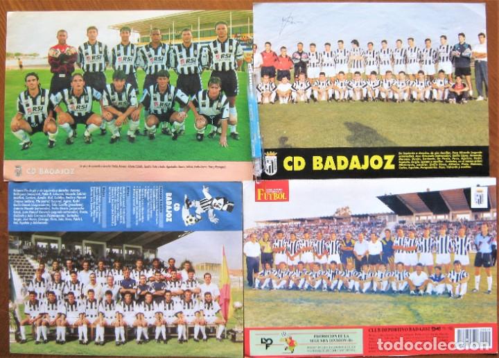 Coleccionismo deportivo: LOTE 4 POSTER / S EQUIPOS CD BADAJOZ 22 x 29 CM ORIGINAL REVISTA BUEN ESTADO BAD72 - Foto 1 - 274340598