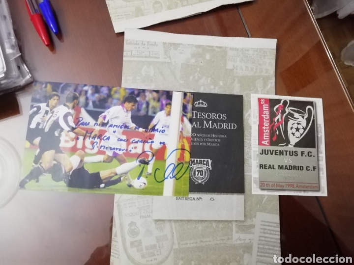 Coleccionismo deportivo: REAL MADRID CF. L&Aacute;MINA GOL MIJATOVIC 1998. - Foto 2
