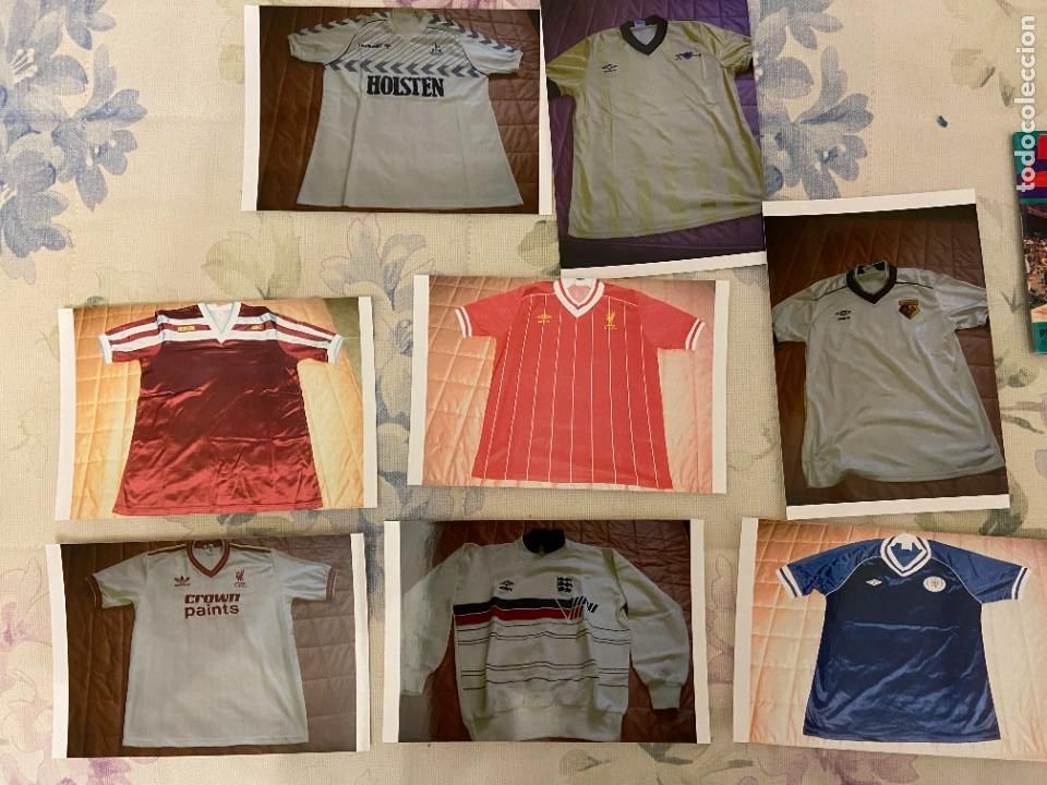 Sammelleidenschaft Sport: FOTOS DE CAMISETAS DE TOTTENHAM-ARSENAL-WATFORD-LIVERPOOL-ASTON-VILLA-ESCOCIA Y OTROS