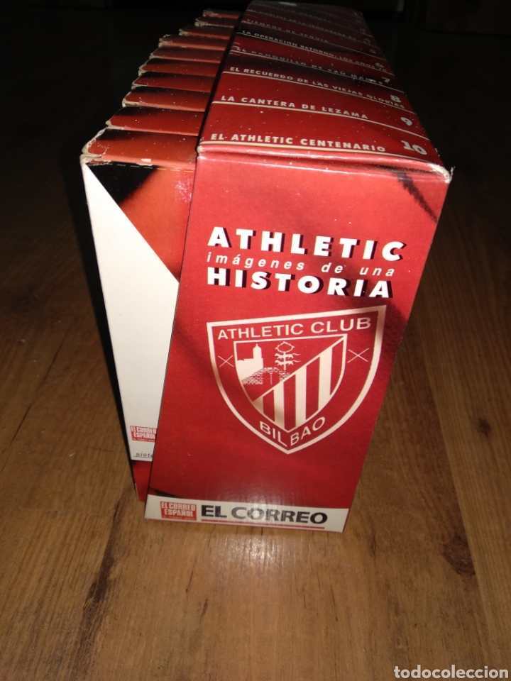 Coleccionismo deportivo: Videos Athletic vhs historia - Foto 2
