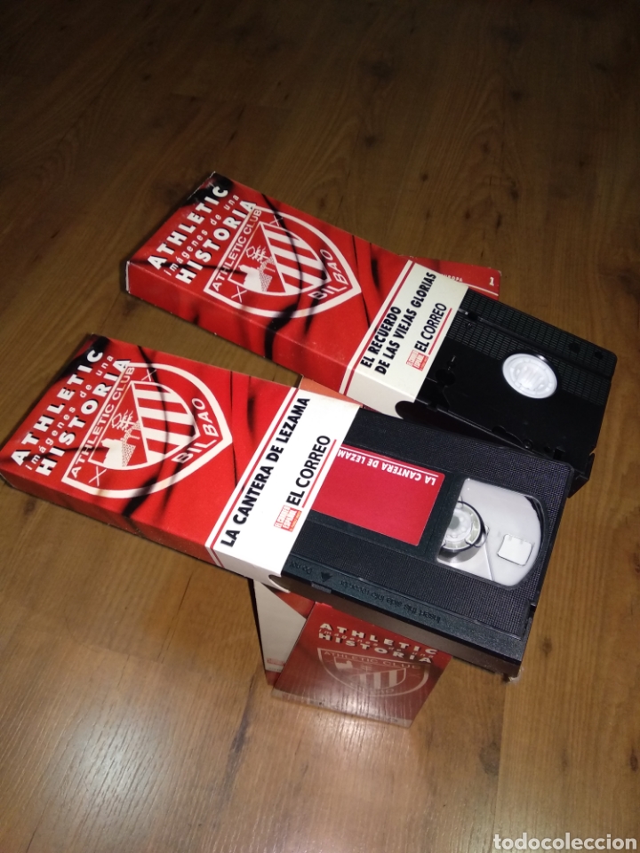 Coleccionismo deportivo: Videos Athletic vhs historia - Foto 1