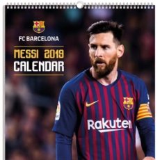 Coleccionismo deportivo: CALENDARIO BIMENSUAL - FC BARCELONA - FCB - AÑO 2019 MESSI - NUEVO PRECINTADO