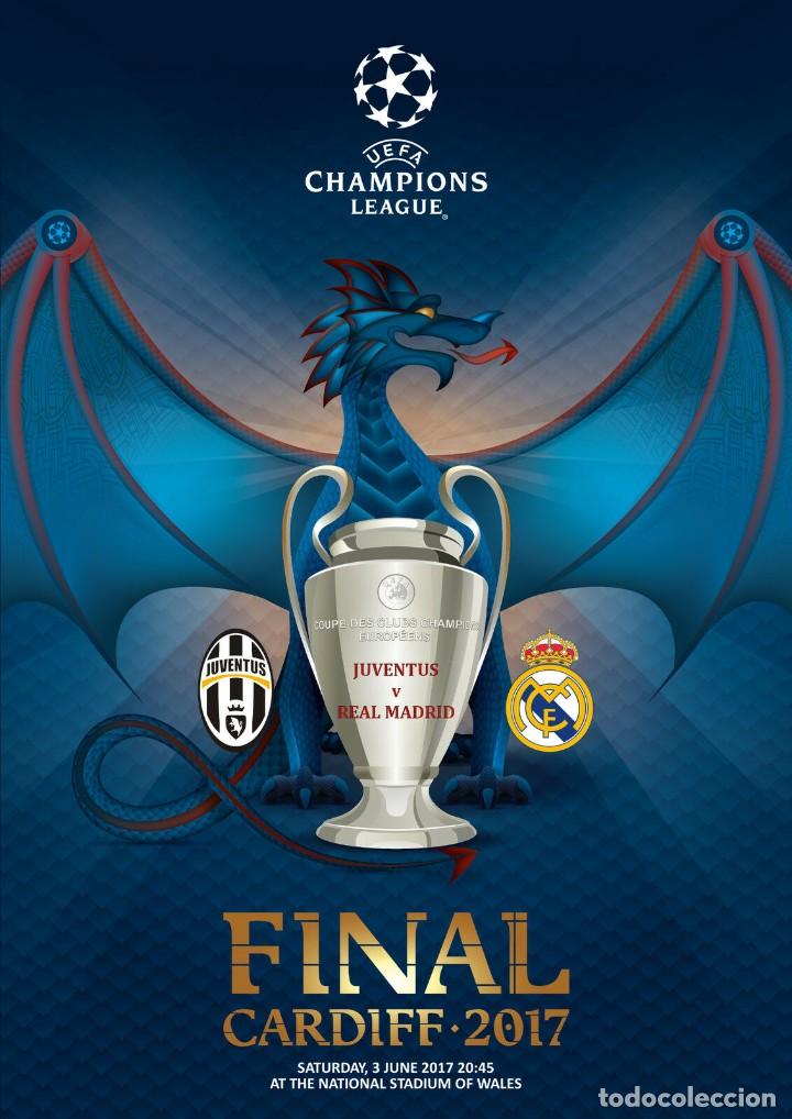 Coleccionismo deportivo: PROGRAMA PIRATA FINAL CHAMPIONS LEAGUE 2016 2017 JUVENTUS REAL MADRID - Foto 1