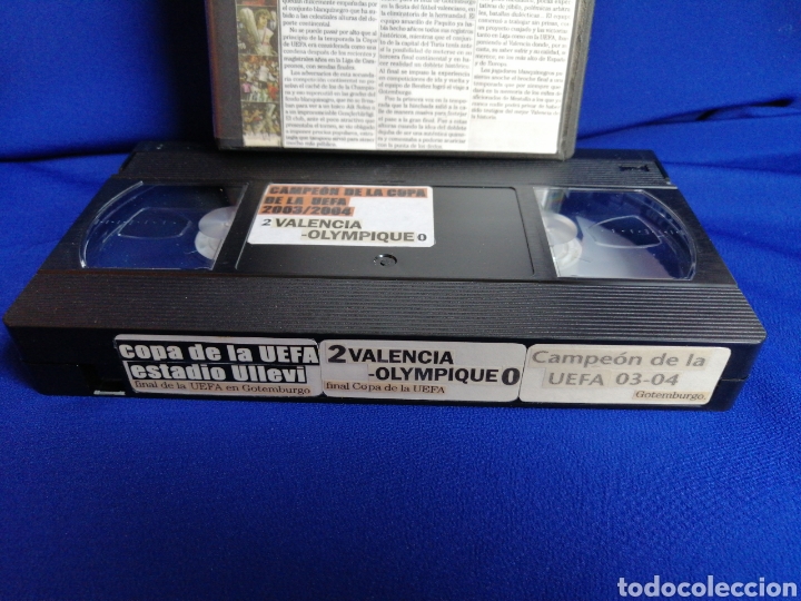 Coleccionismo deportivo: CAMPE&Oacute;N DE LA UEFA 2003-2004 - VHS. - Foto 3