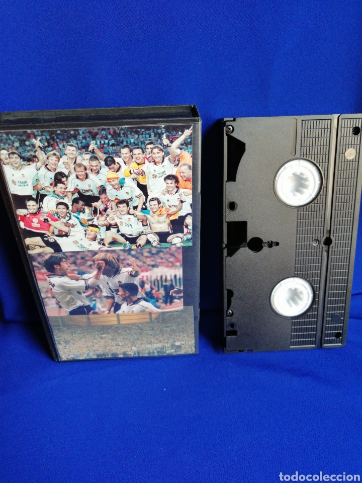 Coleccionismo deportivo: CAMPE&Oacute;N DE COPA DEL REY 1999 VALENCIA CF - AT. MADRID - VHS - Foto 5