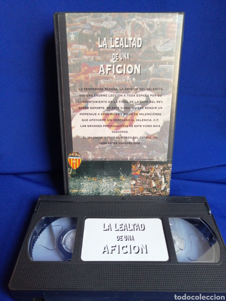 Coleccionismo deportivo: LEALTAD DE UNA AFICI&Oacute;N VALENCIA CF - VHS - Foto 2