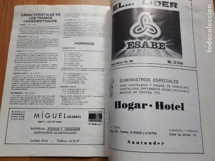 Coleccionismo deportivo: 9&ordm; Rally C. Santander - Pe&ntilde;ucas - Copa de Espa&ntilde;a 1987 - Foto 4