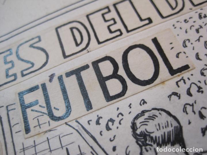 Coleccionismo deportivo: TEJADA-REAL MADRID-FC BARCELONA-ASES DEL DEPORTE-ORIGINAL A PLUMA-VER FOTOS-(K-2059) - Foto 6 - 248056205