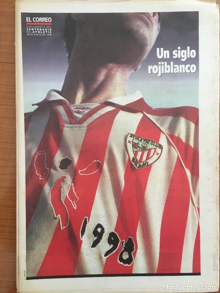 Coleccionismo deportivo: ATHLETIC CLUB BILBAO 1998 PRENSA CENTENARIO - Foto 1