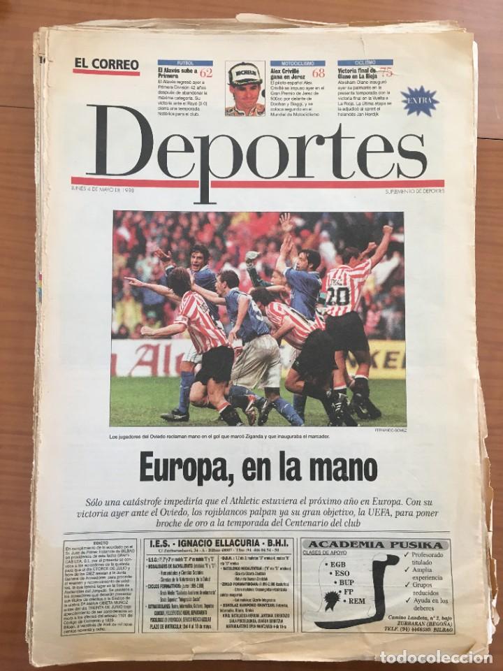 Coleccionismo deportivo: ATHLETIC CLUB BILBAO 1998 PRENSA CENTENARIO - Foto 9