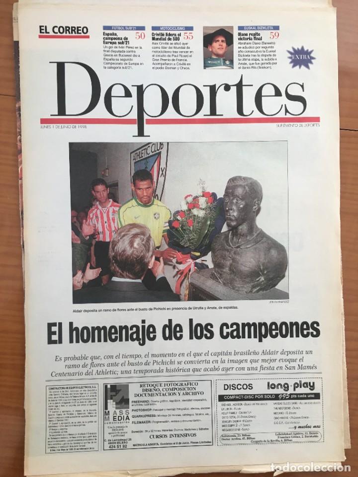 Coleccionismo deportivo: ATHLETIC CLUB BILBAO 1998 PRENSA CENTENARIO - Foto 12