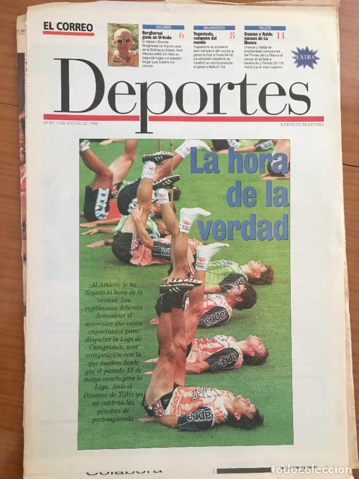 Coleccionismo deportivo: ATHLETIC CLUB BILBAO 1998 PRENSA CENTENARIO - Foto 13