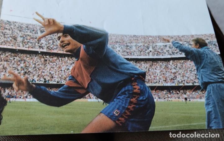 Coleccionismo deportivo: L&aacute;mina n&uacute;m.132 Libro Oro Bar&ccedil;a 1899 Guardiola - Foto 1