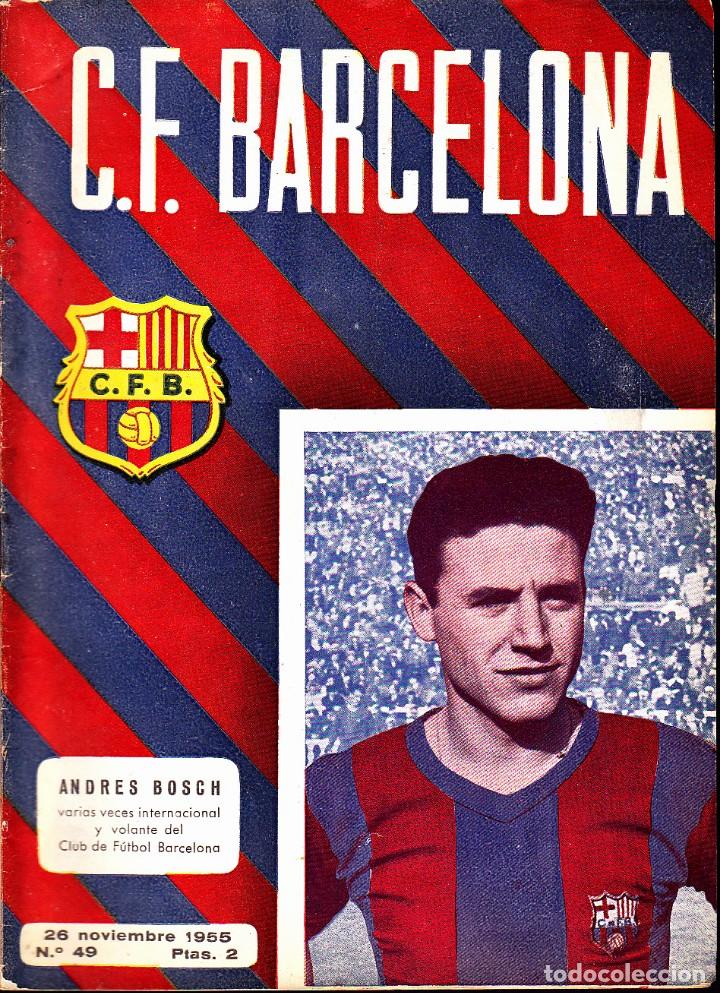 Coleccionismo deportivo: PROGRAMA PARTIDO OFICIAL C.F.BARCELONA A.I.K. DE ESTOCOLMO - Foto 1