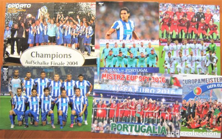 Coleccionismo deportivo: LOTE 47 POSTER POSTAL FOTO FICHA FEDER. PORTUGAL + FC PORTO OPORTO ORIGINAL REVISTA POR165 - Foto 2 - 251335840