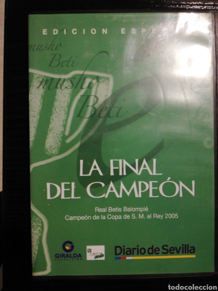 Coleccionismo deportivo: Osasuna Betis (Final Copa del Rey 2005) DVD - Foto 1