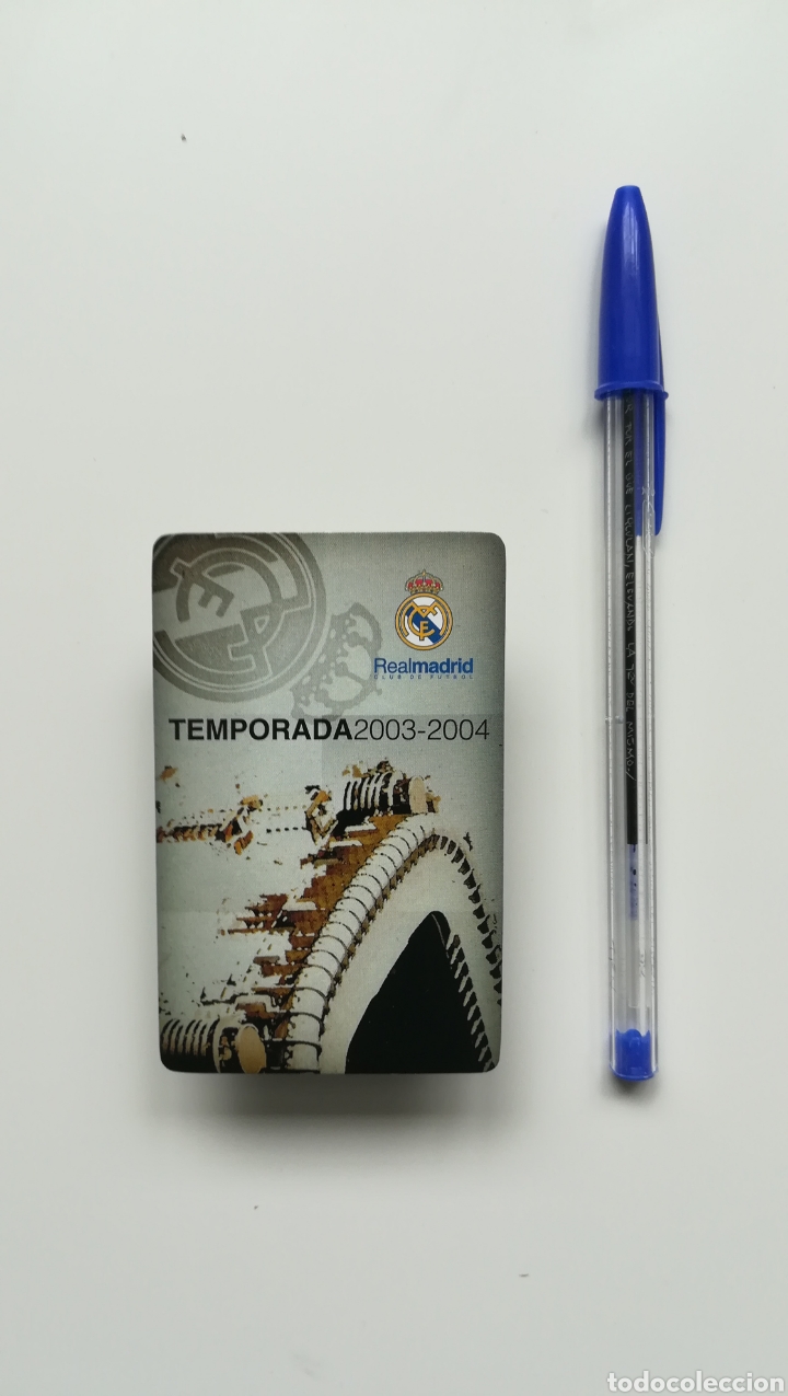 Coleccionismo deportivo: CALENDARIO LIGA REAL MADRID 2003 2004 - Foto 2