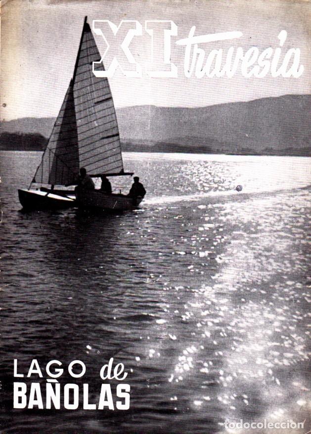 Coleccionismo deportivo: BOLETIN XI TRAVESIA DEL LAGO DE BA&Ntilde;OLAS - Foto 1