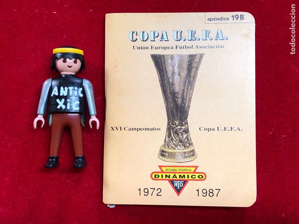 Coleccionismo deportivo: COPA UEFA FUTBOL ,DIN&Aacute;MICO - 1972 a 1987 - Foto 1