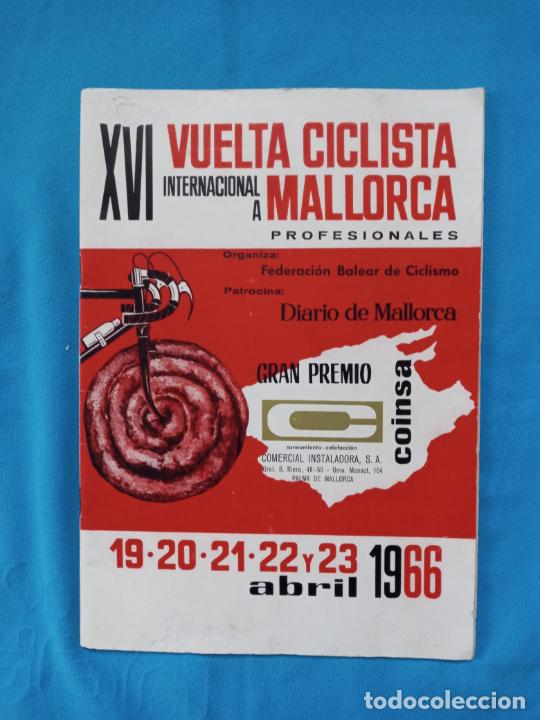 Coleccionismo deportivo: XVI Vuelta Ciclista internacional a Mallorca - 1966 - Foto 1