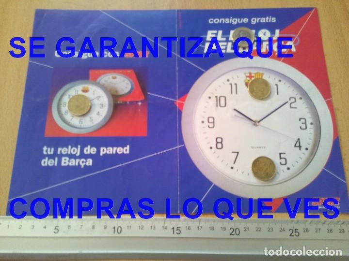 Coleccionismo deportivo: SPORT EL RELOJ DEL BAR&Ccedil;A FC BARCELONA C99 - Foto 1