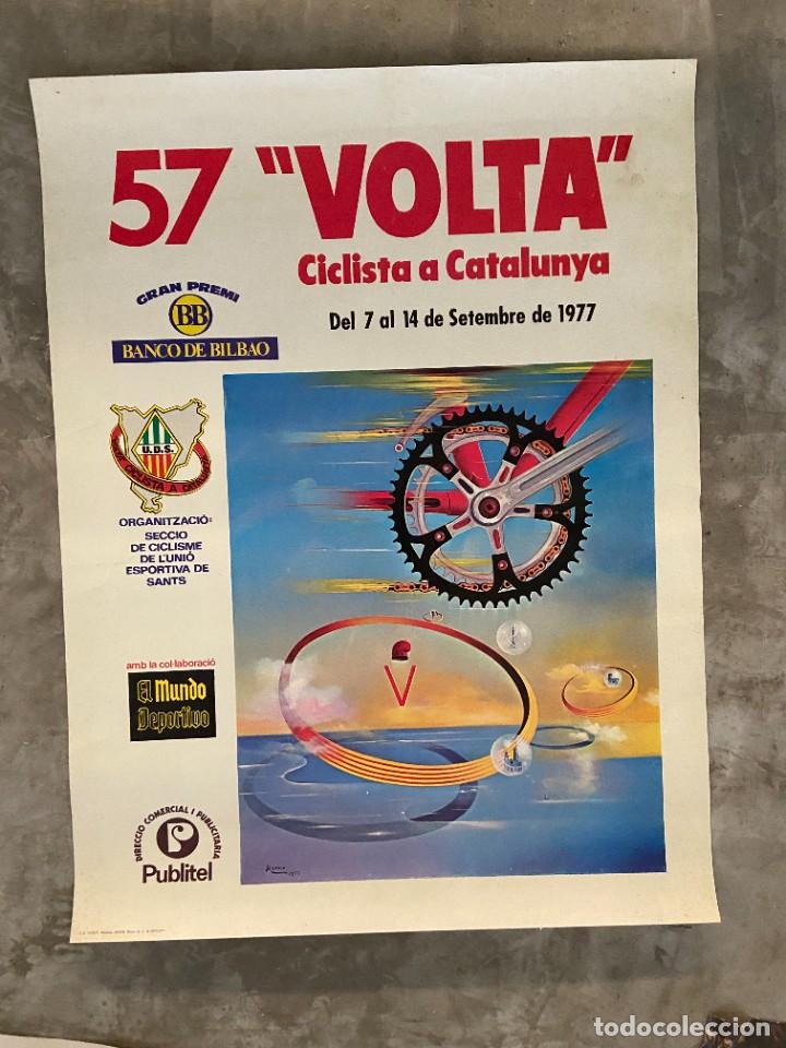 Coleccionismo deportivo: poster de la volta 1977 - Foto 1