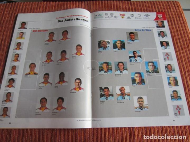 Coleccionismo deportivo: 2001-PROGRAMA OFICIAL ORIGINAL PARTIDO F&Uacute;TBOL.STUTTGART-CELTA DE VIGO.COPA UEFA - Foto 5