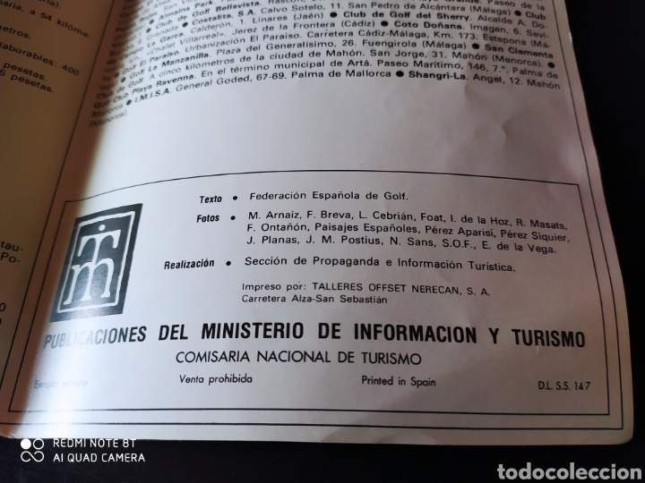 Coleccionismo deportivo: Golf en Espa&ntilde;a - Foto 8