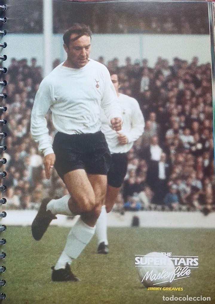 Coleccionismo deportivo: FICHA DE LAS SUPER ESTRELLAS DE MASTERFILE - EDICION INGLESA - JIMMY GREAVES INGLATERRA - Foto 1