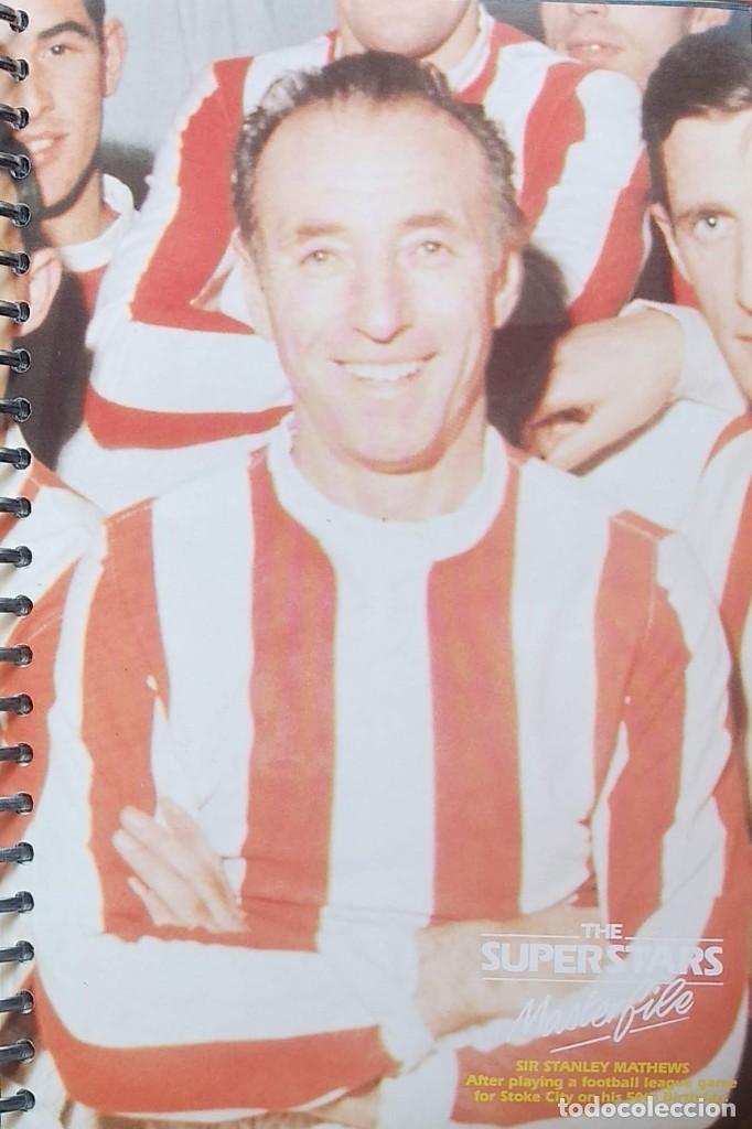 Coleccionismo deportivo: FICHA DE LAS SUPER ESTRELLAS DE MASTERFILE - EDICION INGLESA - SIR STANLEY MATHEWS INGLATERRA - Foto 1