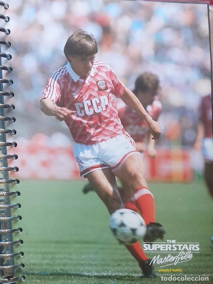 Coleccionismo deportivo: FICHA DE LAS SUPER ESTRELLAS DE MASTERFILE - EDICION INGLESA - VASILY RATS UCRANIA CCCP - Foto 1