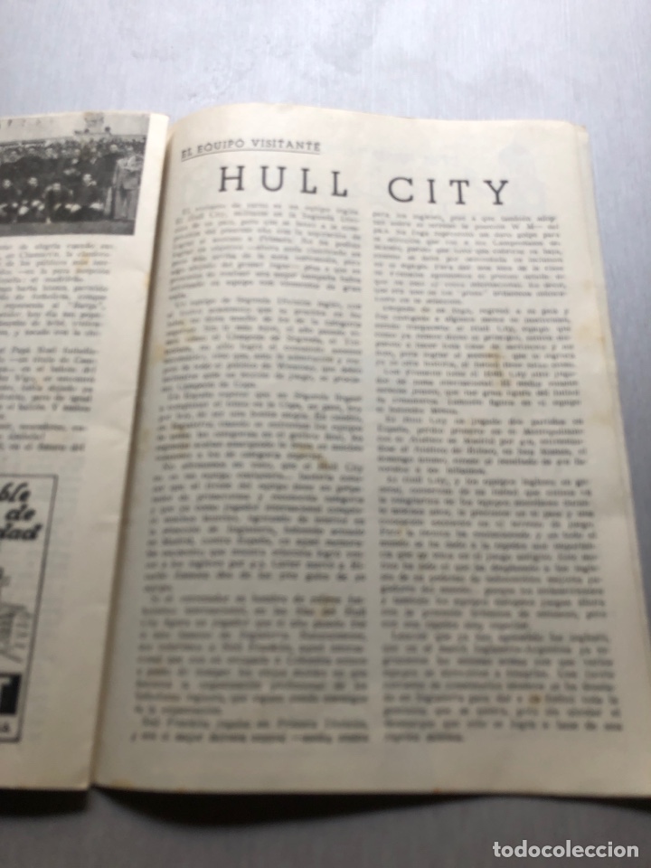 Coleccionismo deportivo: 1951 FC Barcelona Hull City programa oficial - Foto 4