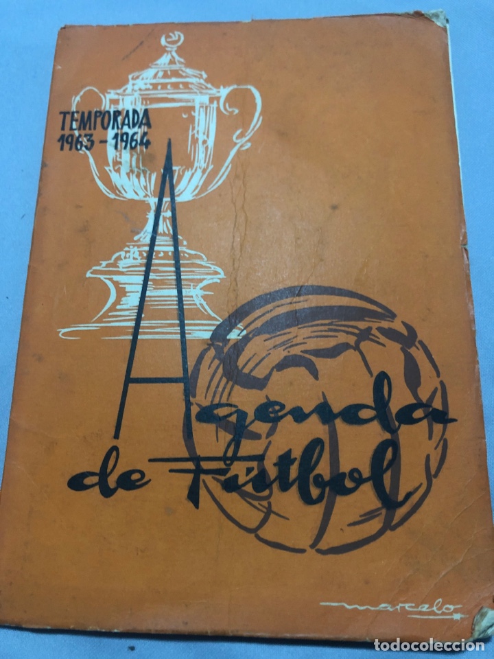 Coleccionismo deportivo: 1963-64 Anuario con programa de Copa - Foto 1