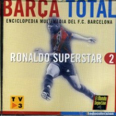 Coleccionismo deportivo: CD PC ORDENADOR BARÇA TOTAL ENCICLOPEDIA BARCELONA FUTBOL Nº2