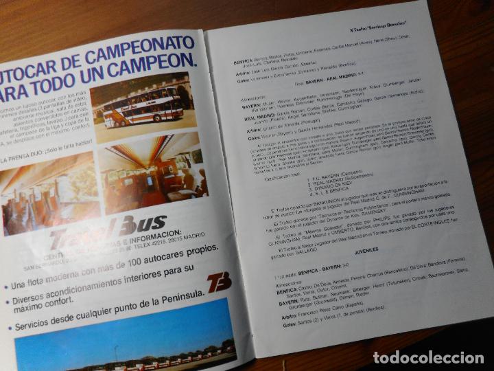Coleccionismo deportivo: PROGRAMA.X TROFEO SANTIAGO BERNABEU.REAL MADRID-A.C MILAN. 1988. - Foto 4