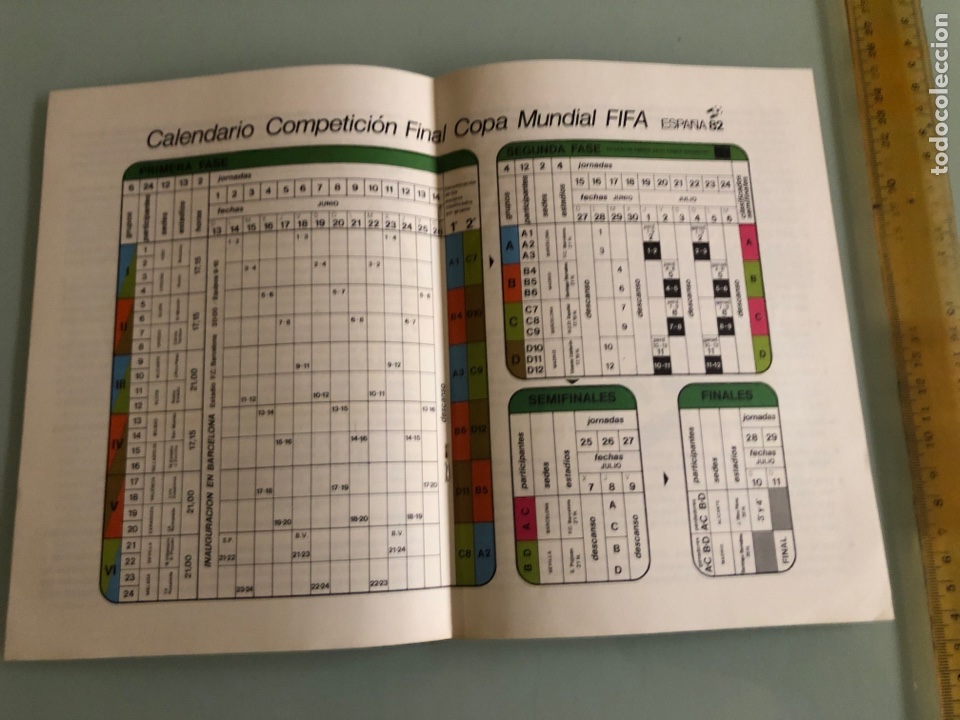 Coleccionismo deportivo: 1982 Mundial de Espa&ntilde;a programa oficial - Foto 2